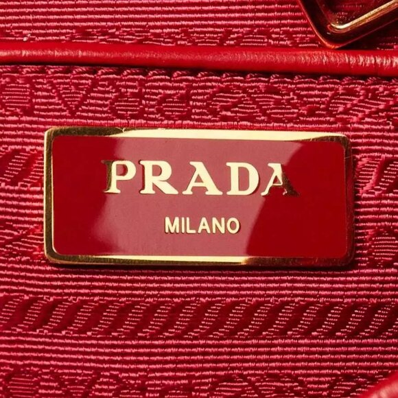 Prada Rosso Re-Nylon Small Backpack Bag - 1BZ677 - Picture 12 of 12